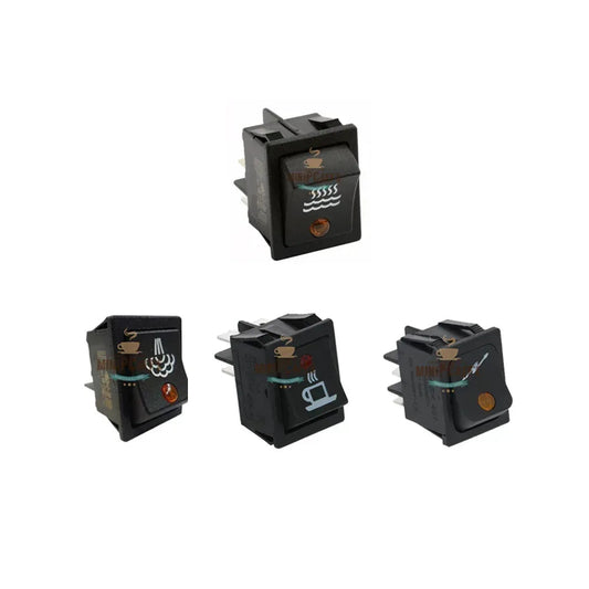 Complete Switch Set Replacement for Rancilio Silvia