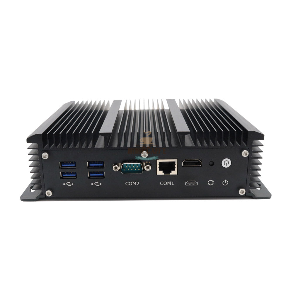 Intel Core i3 8130U Industriell Mini PC med 6 2.5GbE LAN-portar