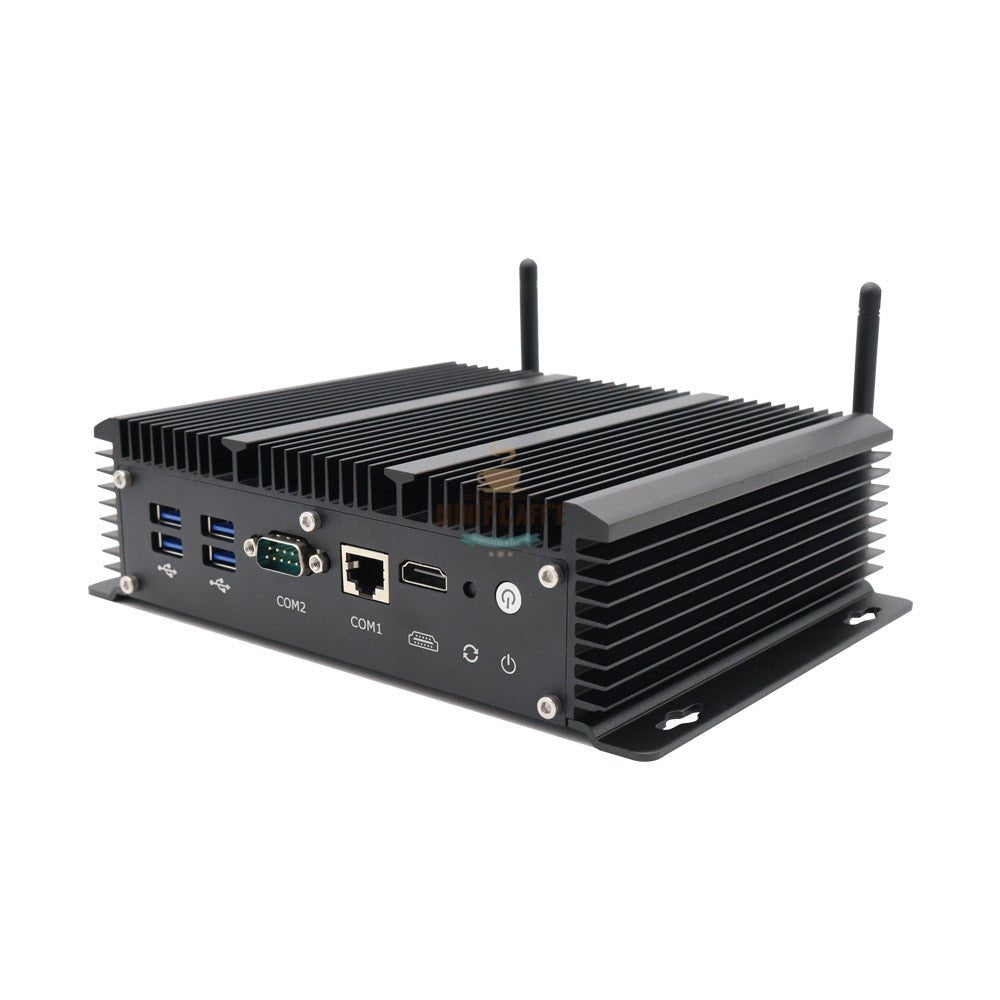 Intel Core i3 8130U Industriell Mini PC med 6 2.5GbE LAN-portar