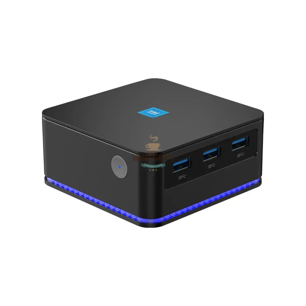 Intel N100 Mini PC Tiny com Suporte para 3 Monitores - MiniPCaffe.com