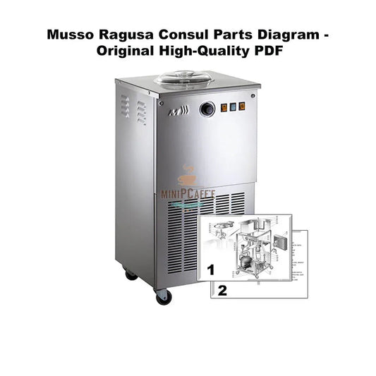 Musso Ragusa Consul 部品図 - オリジナル高品質PDF