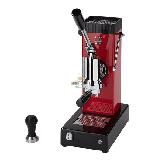 เครื่องชงกาแฟเอสเปรสโซ Pontevecchio Export Lever สีแดง - MiniPCaffe.com