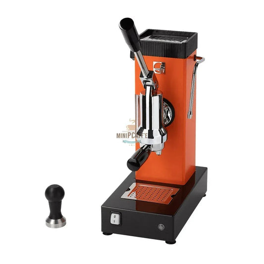 ポンテヴェッキオ エクスポート レバーエスプレッソマシン オレンジ - MiniPCaffe.com