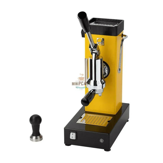 เครื่องชงกาแฟเอสเปรสโซ Pontevecchio Export Lever สีเหลือง - MiniPCaffe.com