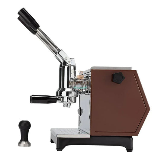 เครื่องชงกาแฟเอสเปรสโซ่ Pontevecchio Lusso 2 กลุ่ม สีน้ำตาล - MiniPCaffe.com