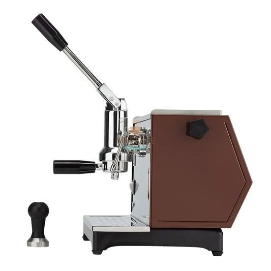 เครื่องชงกาแฟเอสเปรสโซ Pontevecchio Lusso Lever สีน้ำตาล - MiniPCaffe.com