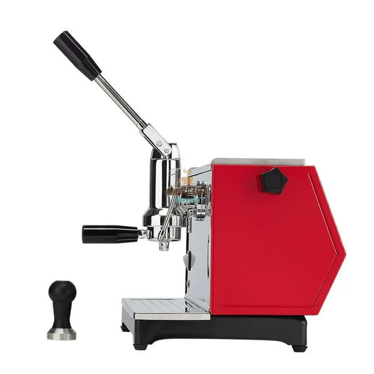 Pontevecchio Lusso Red with Nuova Simonelli Grinta - MiniPCaffe.com