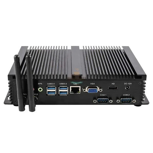 מחשב מיני תעשייתי Intel Celeron 2955U עם 2 יציאות COM - MiniPCaffe.com