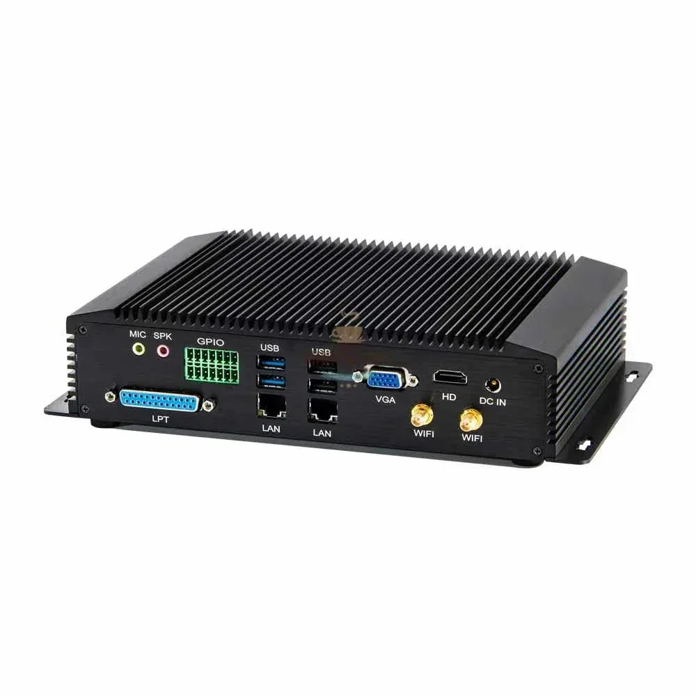 Mini PC industrial Intel i3 6006U con 6 puertos COM y LPT - MiniPCaffe.com