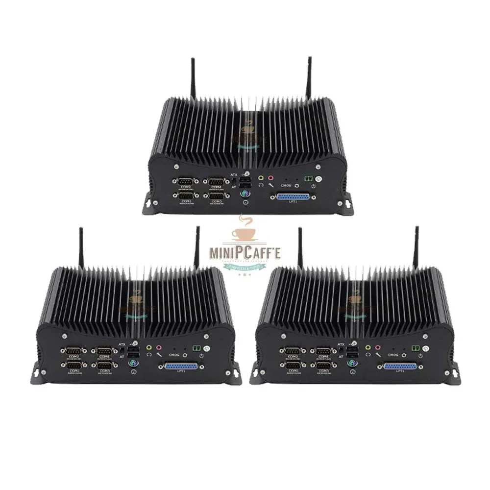 Lot of 3 Intel i7 1355U Industrial Mini PCs with 6 COM Ports and LPT - MiniPCaffe.com
