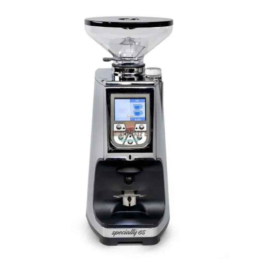 Eureka Atom Speciality 65 Chrome Coffee Grinder - MiniPCaffe.com