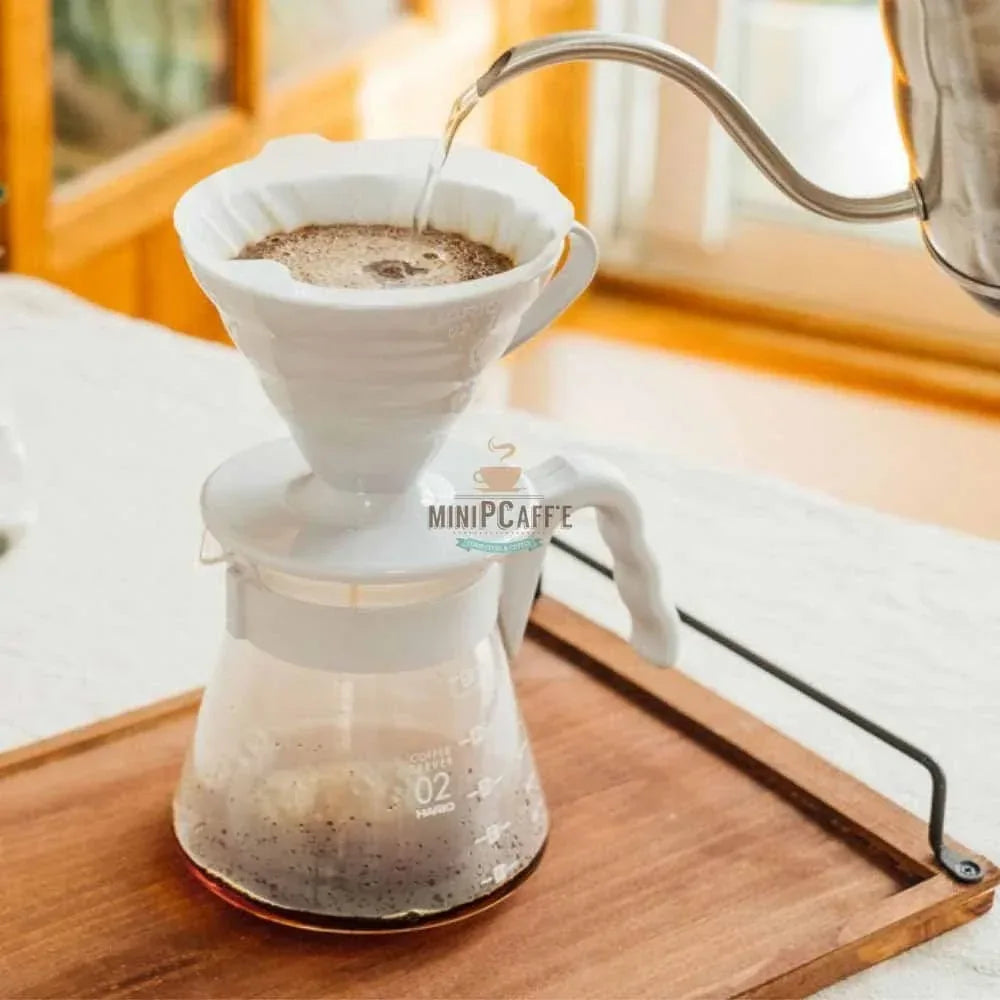 Hario V60 Pour Over Startpakke Lys Grå - MiniPCaffe.com