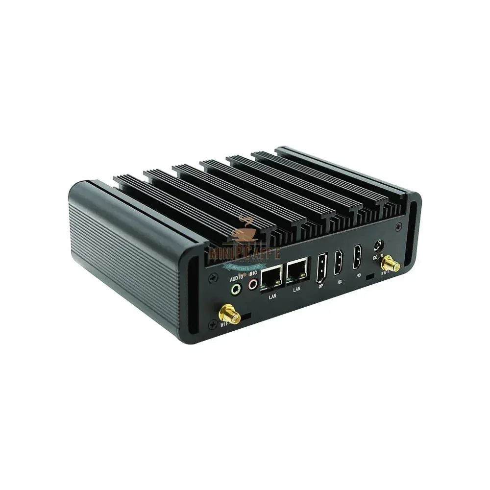 Intel N100 PC Mini Industri dengan 2 Port LAN - MiniPCaffe.com