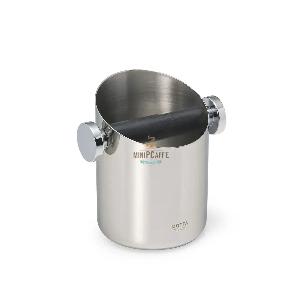 Caja de Golpe Motta de Acero Inoxidable 11 cm - MiniPCaffe.com