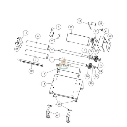 Reservedele til Pastaline Sfogliafacile Maxi - MiniPCaffe.com