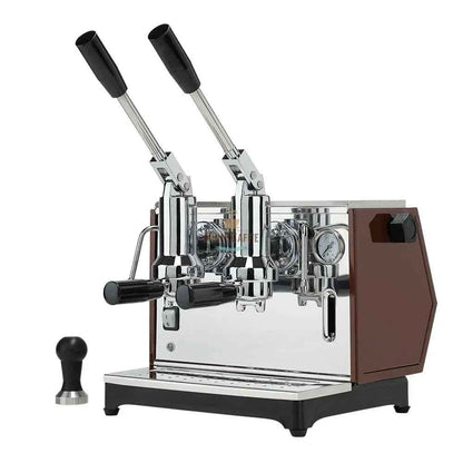 Pontevecchio Lusso 2-gruppers espressomaskine brun - MiniPCaffe.com