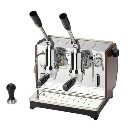 Pontevecchio Lusso 2-gruppers espressomaskine brun - MiniPCaffe.com