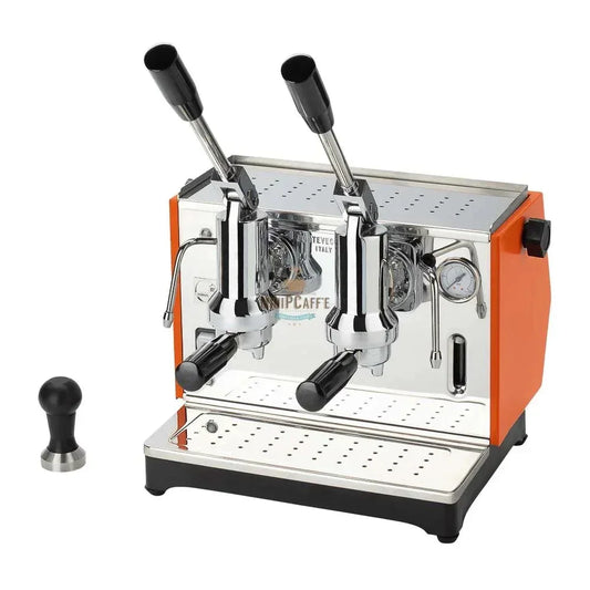Pontevecchio Lusso 2 Groups Espresso Machine Orange - MiniPCaffe.com