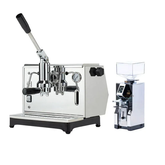 Pontevecchio Lusso with Eureka Mignon Libra Grinder - MiniPCaffe.com