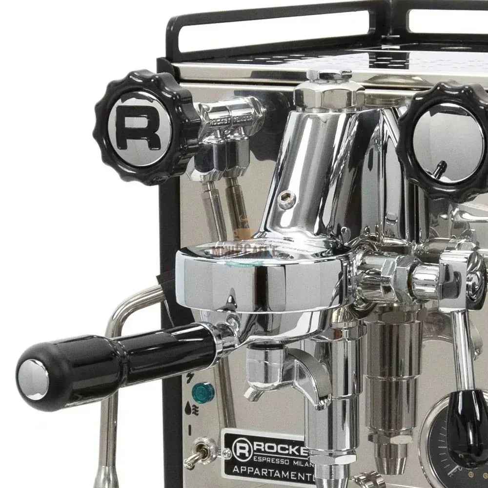 Rocket Appartamento Serie Nera Espresso Machine - MiniPCaffe.com