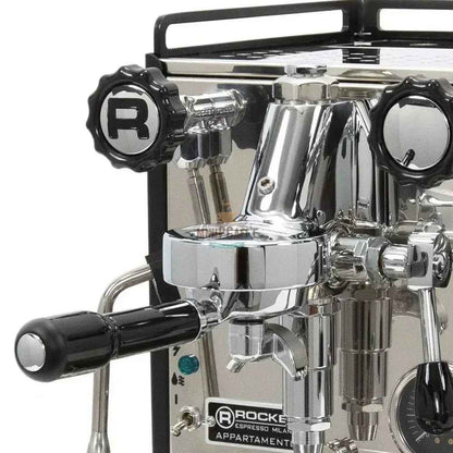 Rocket Appartamento Serie Nera Espresso Machine - MiniPCaffe.com