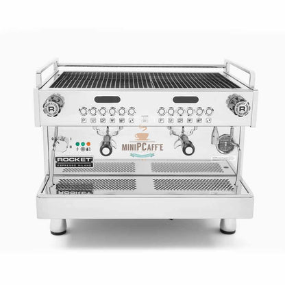 เครื่องชงกาแฟเอสเปรสโซ่เชิงพาณิชย์ Rocket Boxer Timer - 2 กลุ่ม - MiniPCaffe.com
