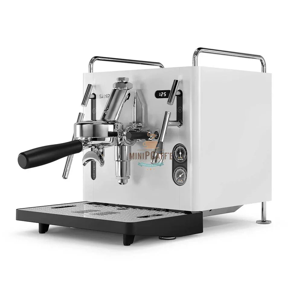 เครื่องชงกาแฟเอสเปรสโซ Sanremo CUBE R สีขาว - MiniPCaffe.com