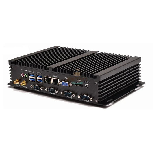 Intel Celeron 1037U Industrial Mini PC with 4 COM Ports - MiniPCaffe.com