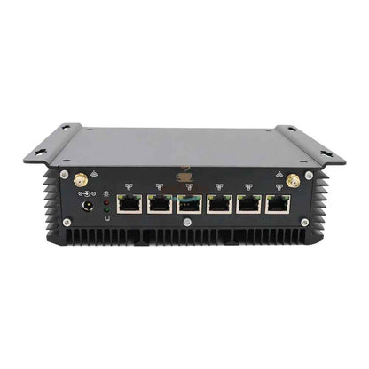 Intel i5 1235U Industrie-Mini-PC mit 6 LAN-Anschlüssen - MiniPCaffe.com