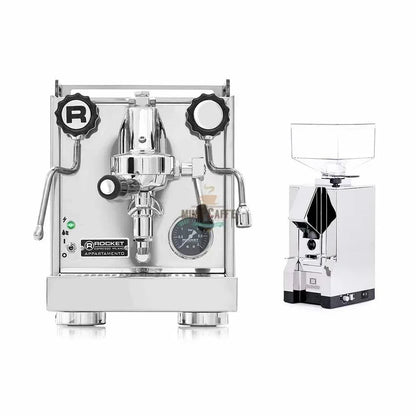 Rocket Appartamento and Eureka Silenzio Grinder - MiniPCaffe.com